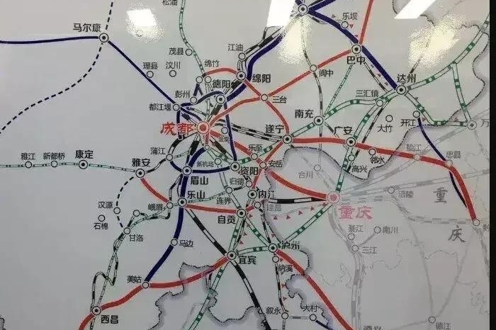 原创 四川中长期铁路网规划提前看