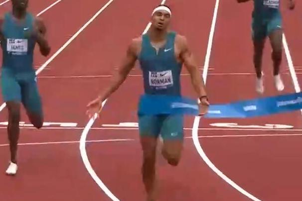 诺曼打破钻石联赛400米赛会纪录