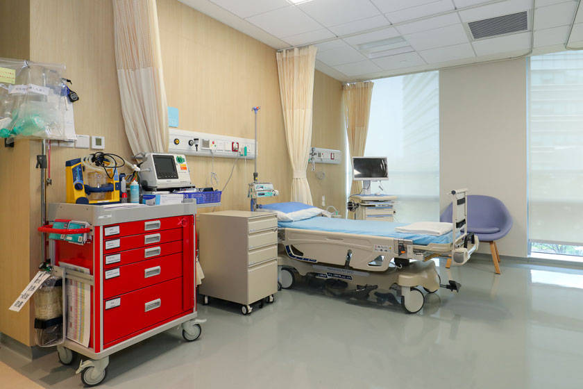 干货l 医疗空间设计 不止有白吊顶 蓝被单_病房