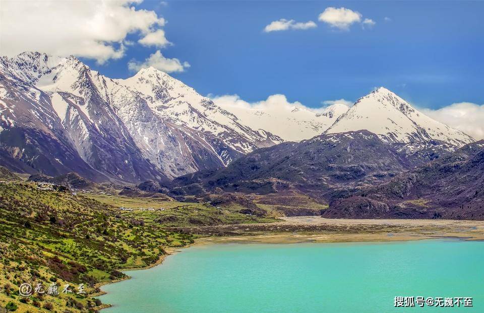 藏东秘境,冰川桃源,来古村风光_雪山