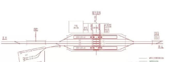 位于重庆市南川区东胜镇,是南涪铁路线上一个车站,隶属中国铁路成都局