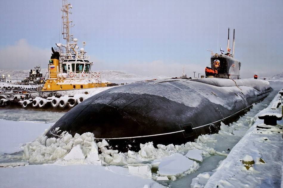 俄罗斯“北风之神”A级核潜首艇正式测试，对美