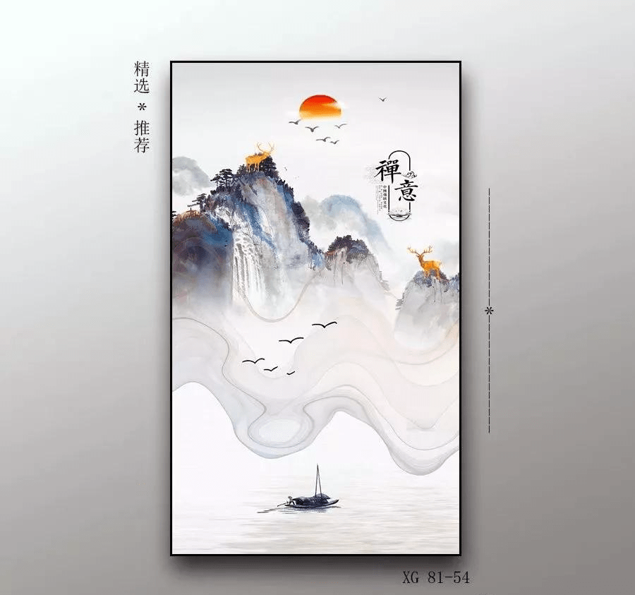 妙彩晶瓷画:玄关,一个装饰画不能错过的地方