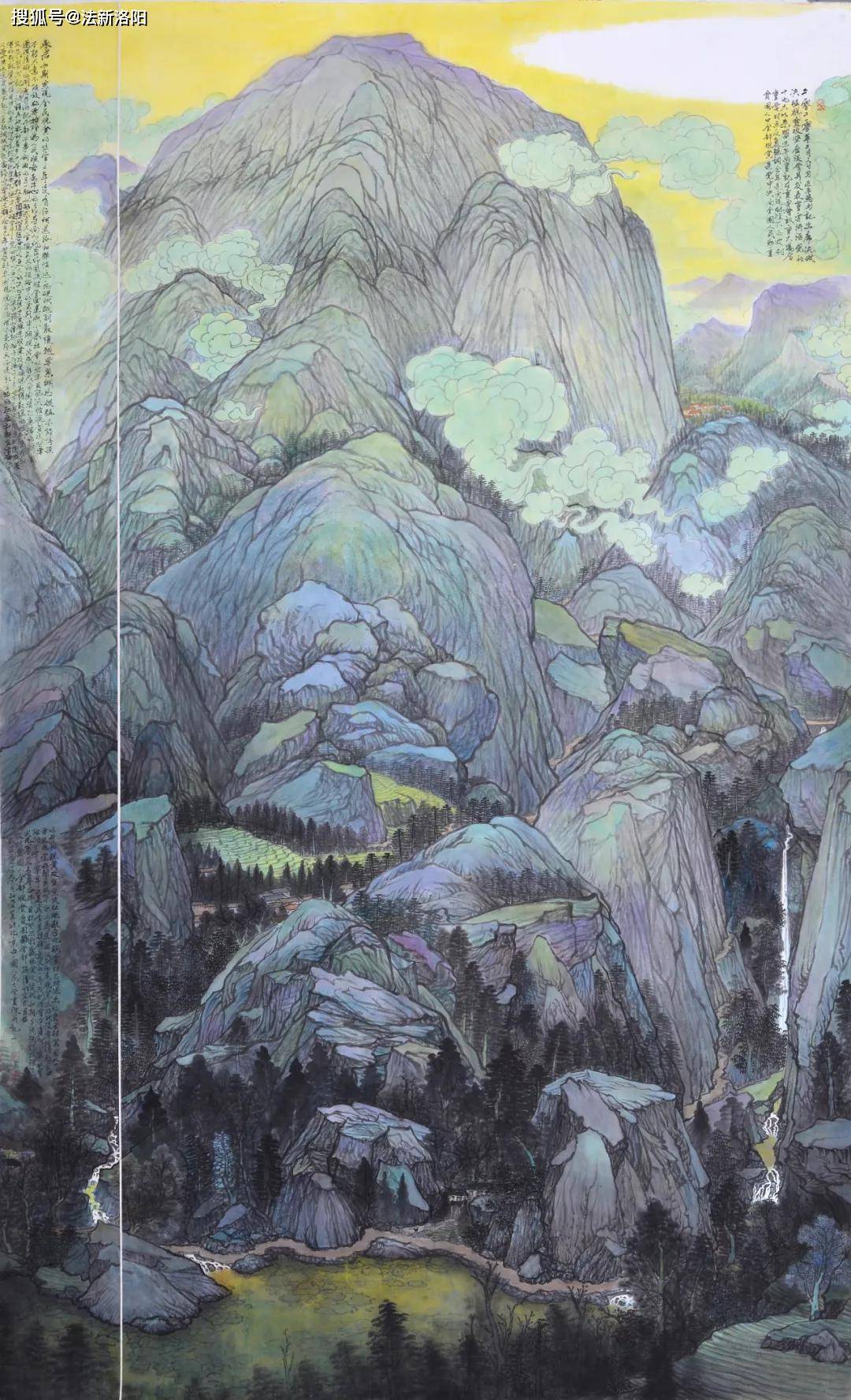 黄山 暗香疏影 195x197cm黄山,河南省中国画学会理