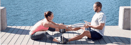 让人脸红心跳的情侣健身,这样秀恩爱才是真的撒狗粮