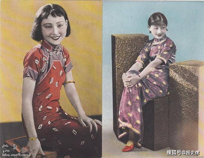 柳眉朱唇旗袍,被称为