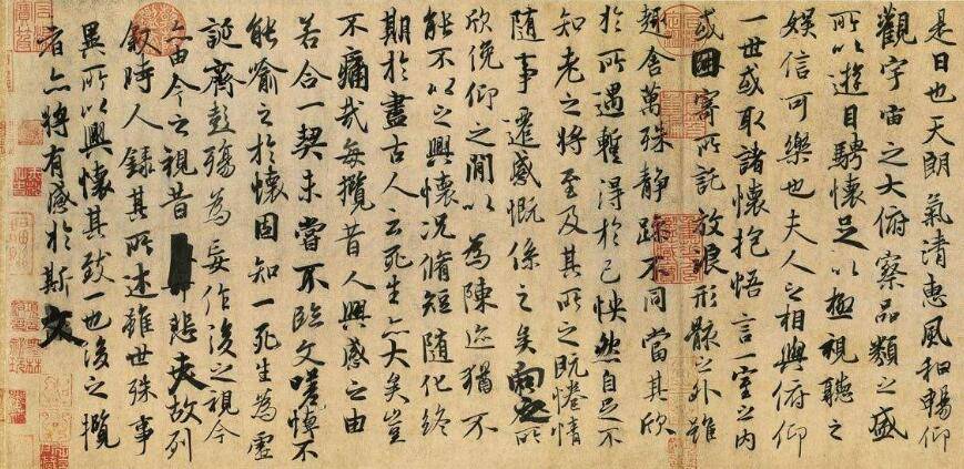 王羲之唯一真迹丧乱帖虽只有62字却被日本人视为国宝