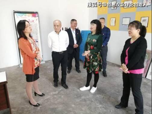 泸州市妇联党组成员,市妇联主席刘瑶一行调研安民村儿童画院