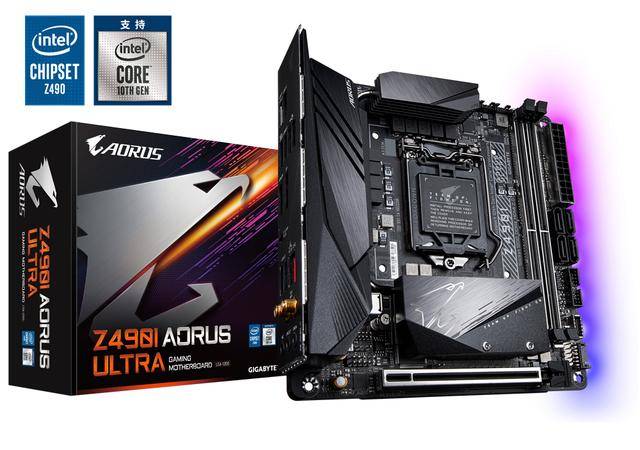 豪横迷你z490炫技之作,技嘉z490i aorus ultra主板体验