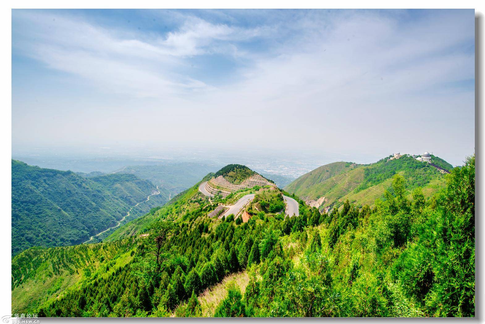 但是被众人誉为"西安最美的盘山公路,自然是非临潼境内的骊山公路