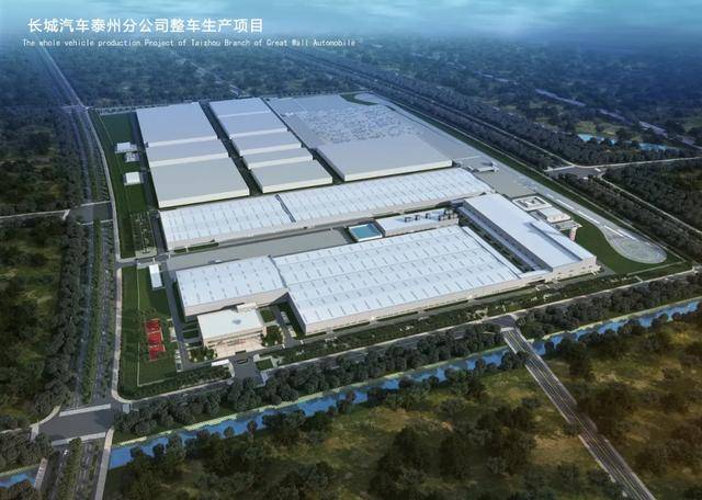 江苏省副省长刘旸一行实地调研长城汽车泰州项目