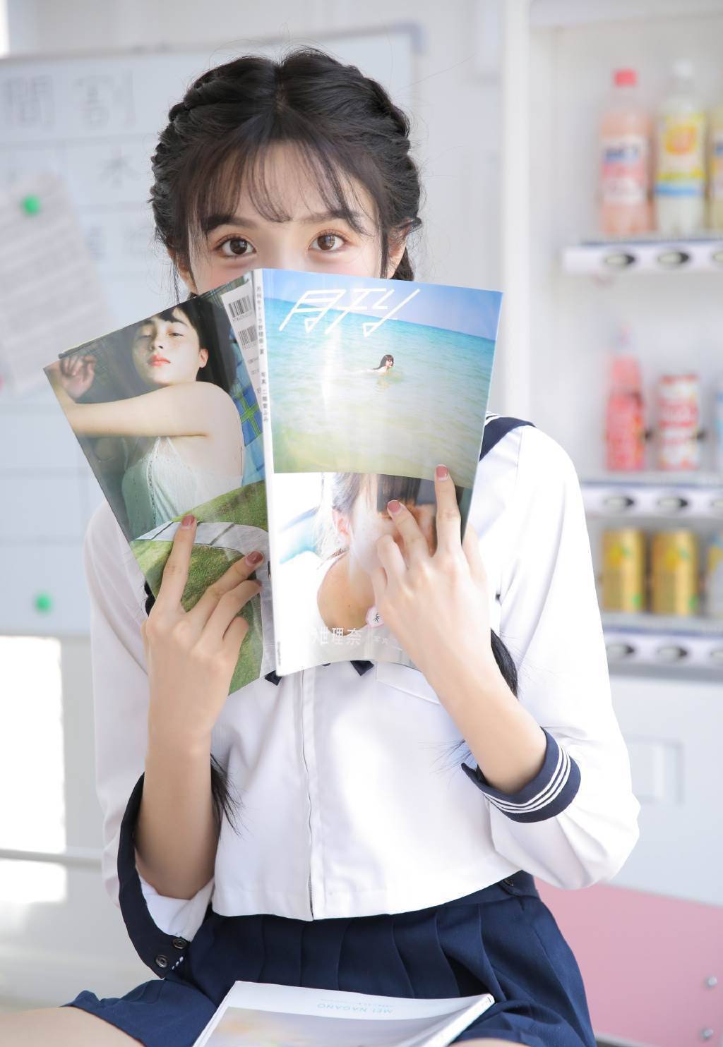 清纯美少女写真集,极品美女水手服写真