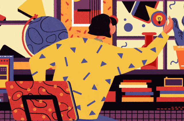 画面|这样学习平面插画就会变得很简单