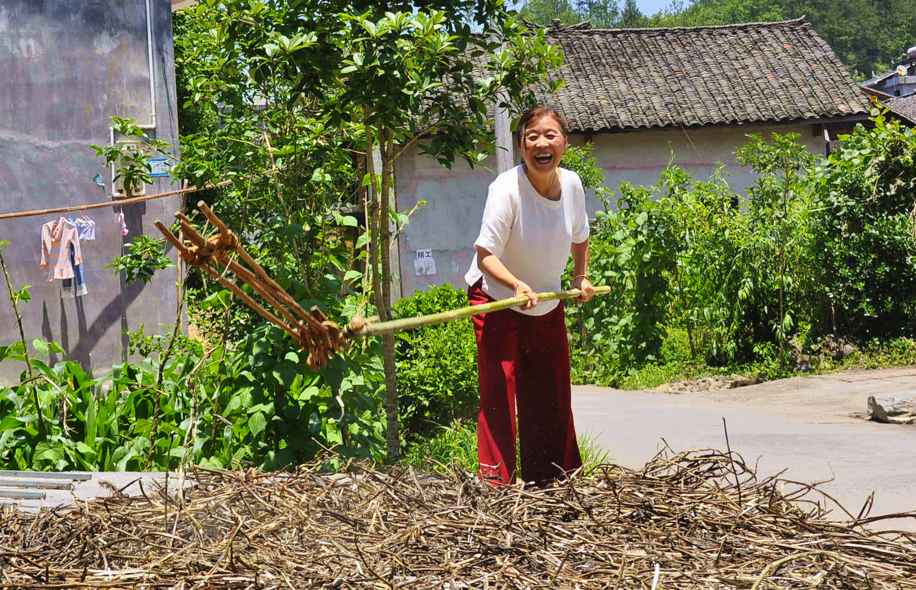 建始巴东自驾游之二:石垭子老街_连枷