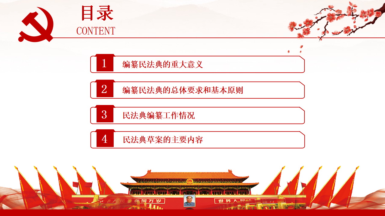 民法典草案学习解读ppt