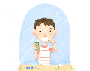 第三点是刷牙很重要,非常重要,超级重要.