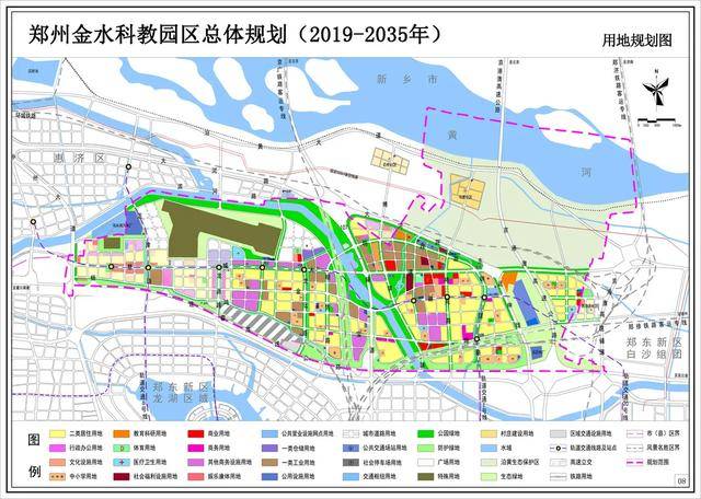 南部临近北龙湖湿地公园,未来,贾鲁河杨金段两侧还将崛起铁路运动公园