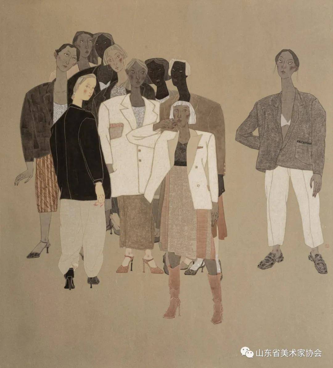 2020全国女画家作品展之入展作品