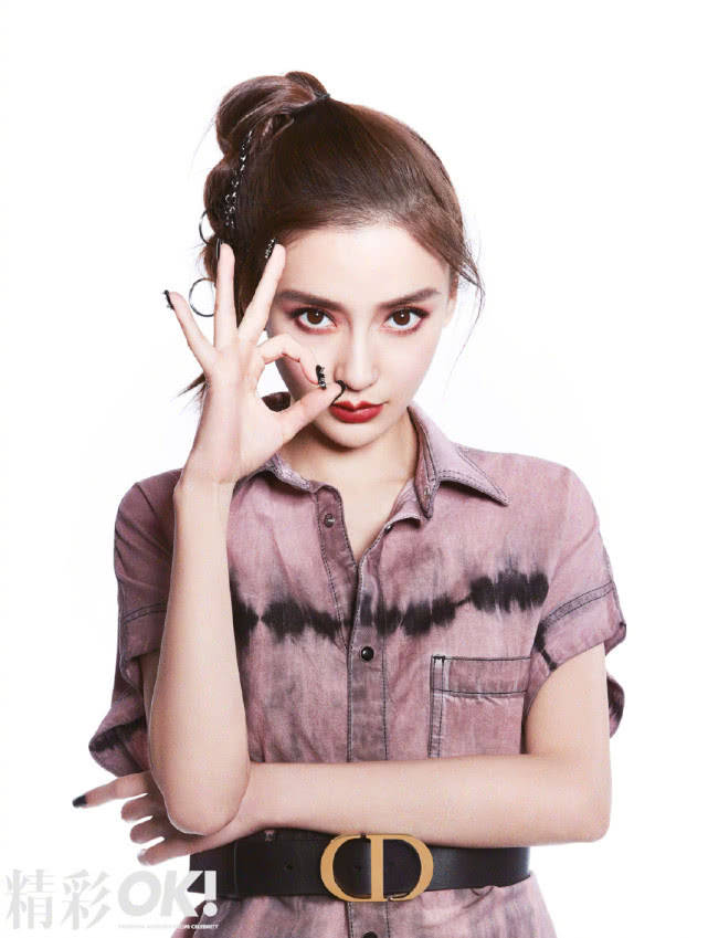angelababy暗黑系,angelababy 暗黑系的angelababy,朋克小野猫造型,带来惊人突破!_杨颖