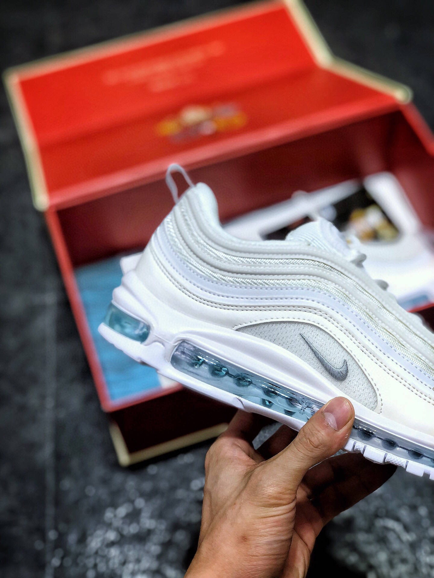 耐克nikeairmax97mschf耶稣圣水子弹inrijesusshoes气垫跑鞋