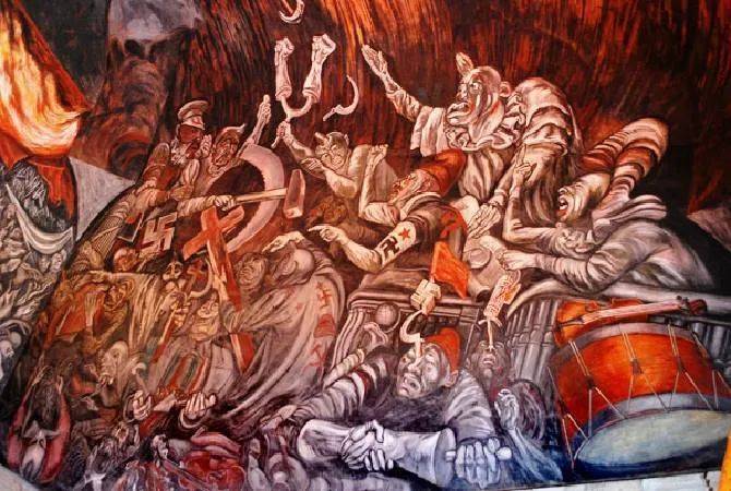 西方艺术介绍——墨西哥的"壁画三杰"