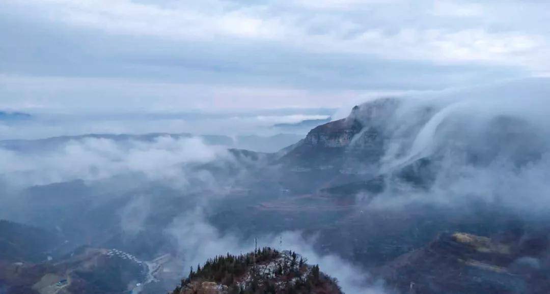 云端仙境!淄博这些云雾缭绕下的山色美景,不曾羡仙人!