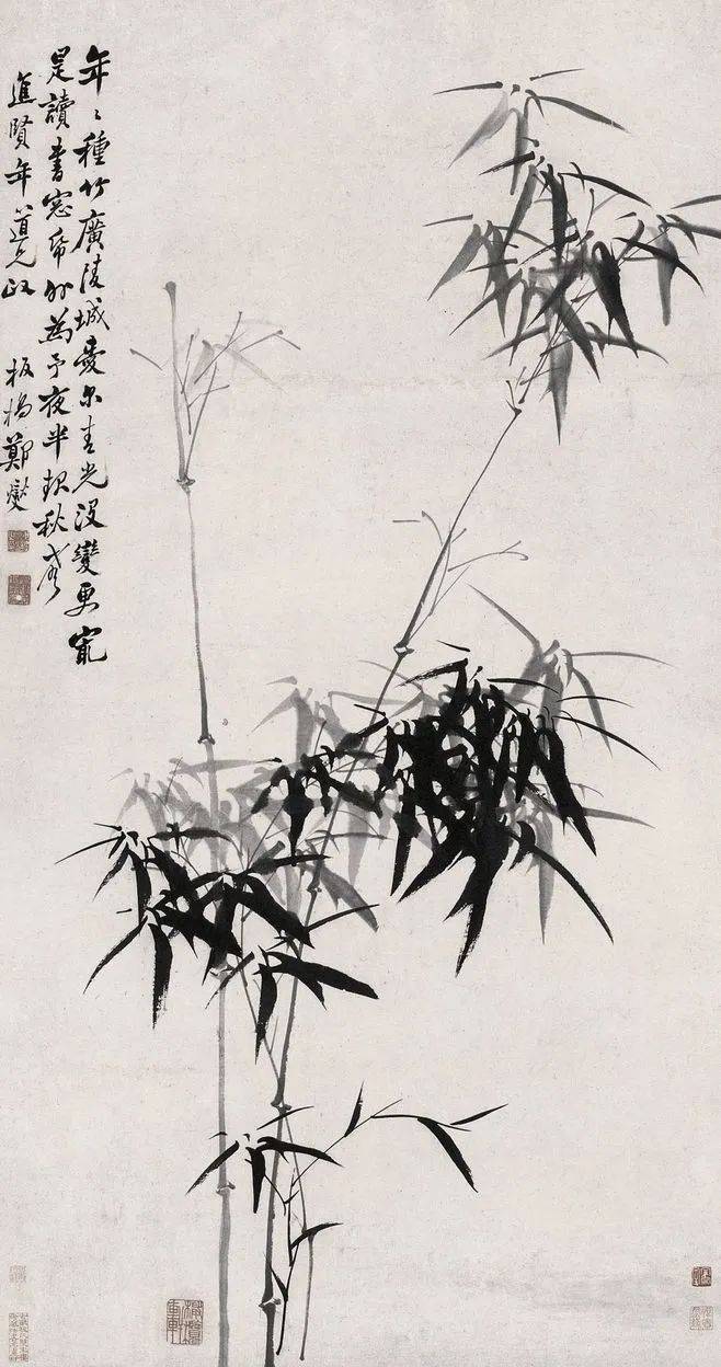 国画欣赏】郑板桥的竹子画得好，原来有这个秘密……_搜狐网