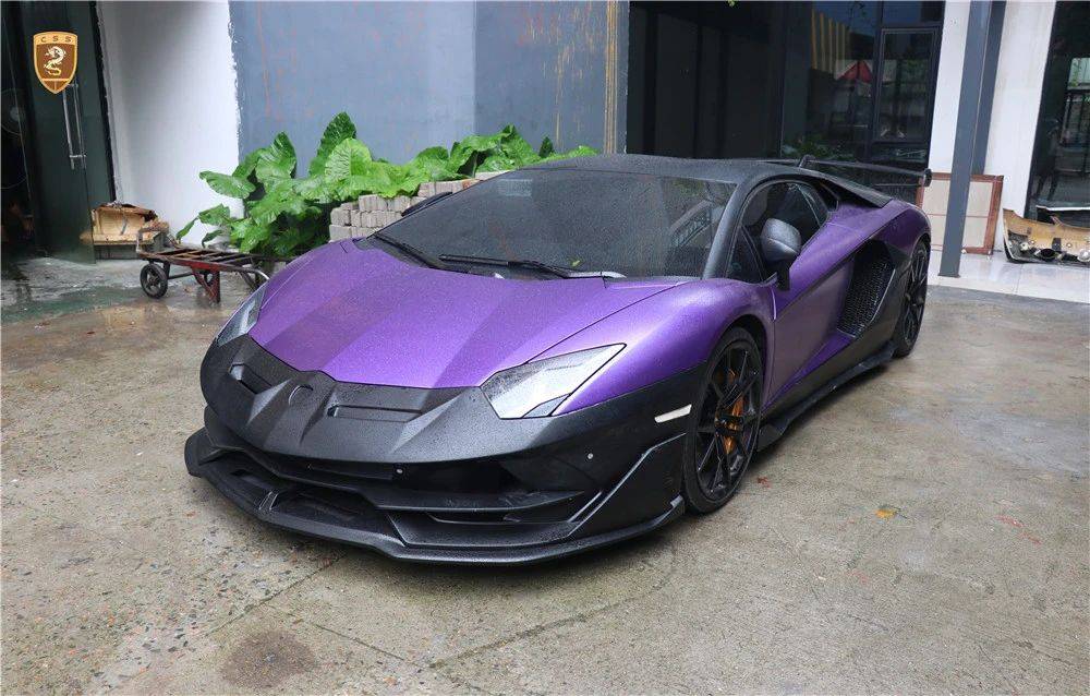 兰博基尼lp700改装升级之路复刻aventador svj外观