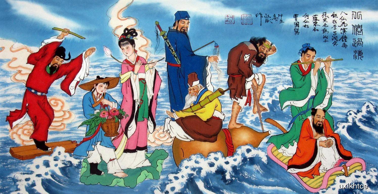 原创八仙过海各显神通,但历史中的"八仙",竟是武艺高强的越狱犯?