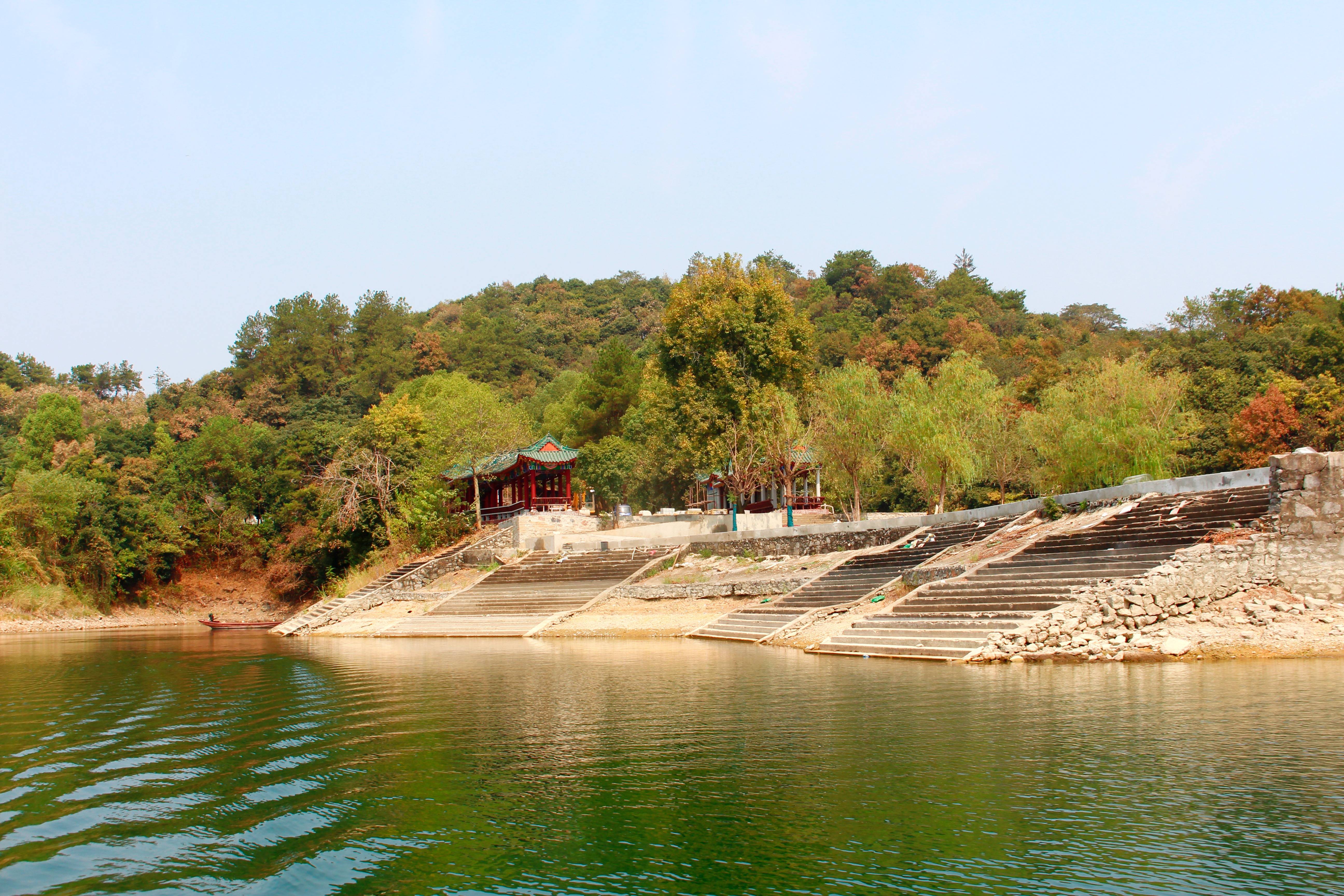 湖北赤壁陆水湖风光