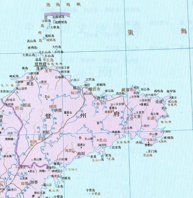 清朝登州府武则天的武周如意元年(692年)始置登州,神龙三年(707年)置