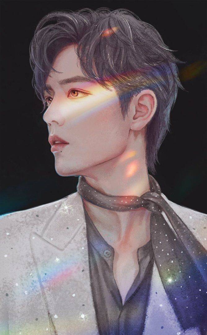 动漫感明星大pk,热巴漫感超强,肖战漫感十足,王一博欠缺神韵