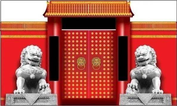 三个门对着相通好不好