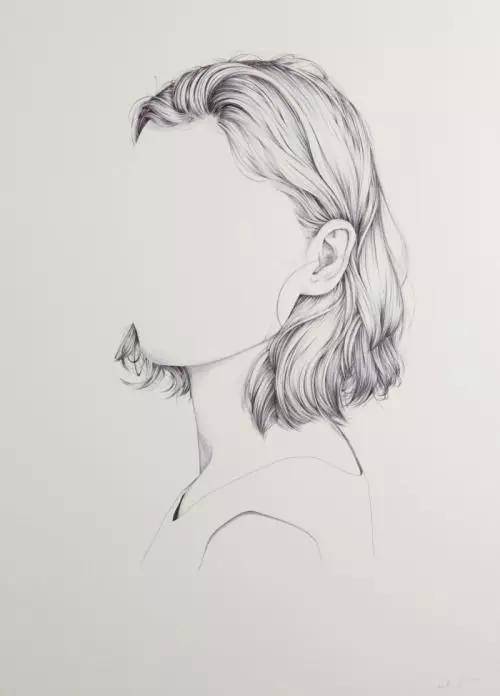 听说素描头发很难画?只需五步教你学会!