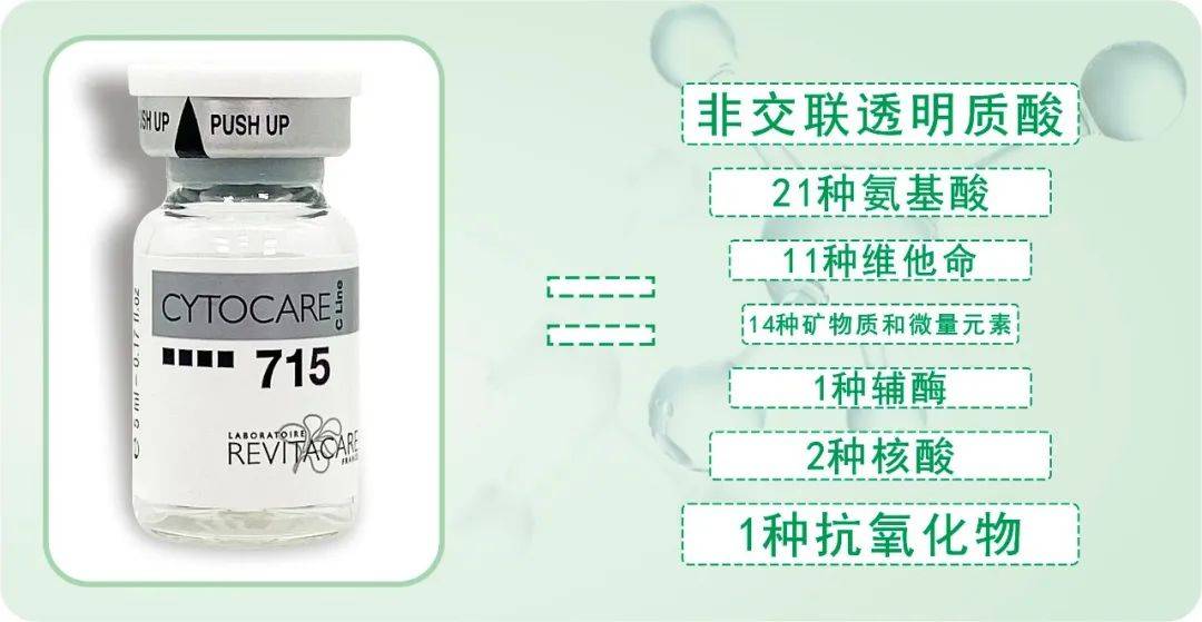 「则美帮科普」丝丽715动能素cytocare法国c-line全能水光功效,主要