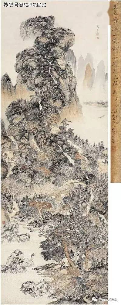 明 文伯仁 山水画选