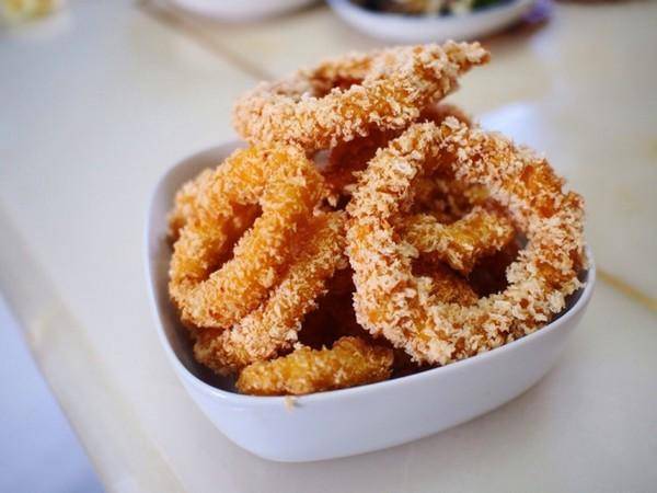 原创美食推荐:黄刺鱼烧豆腐,清蒸丝瓜虾仁,猪血豆腐,炸鱿鱼圈做法