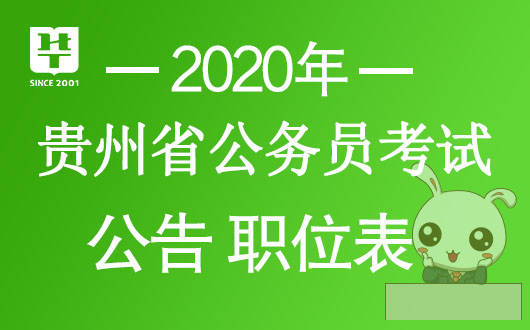 2020贵州公务员成绩_2020年贵州省公务员招录笔试开考