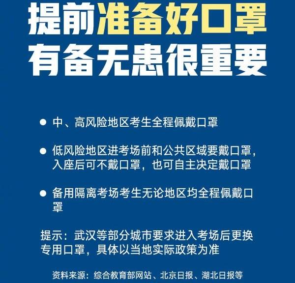 考场|1071万高考大军注意：考前须知在此！高考前1天别忘了看