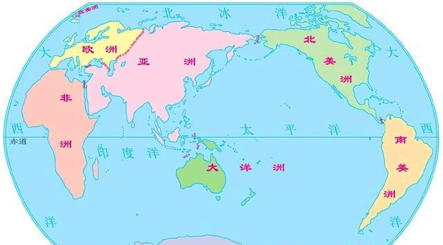 原创地图上看,欧洲和亚洲明明就是完整的亚欧大陆,为何分成两个洲?