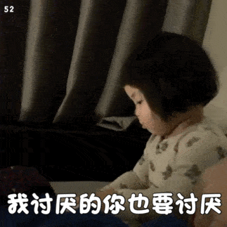 我讨厌的你也要讨厌