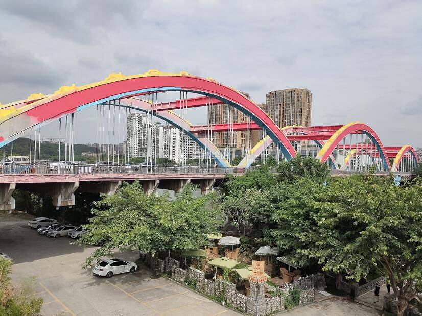 "彩虹"横跨安昌河 飞云大桥改造提升中