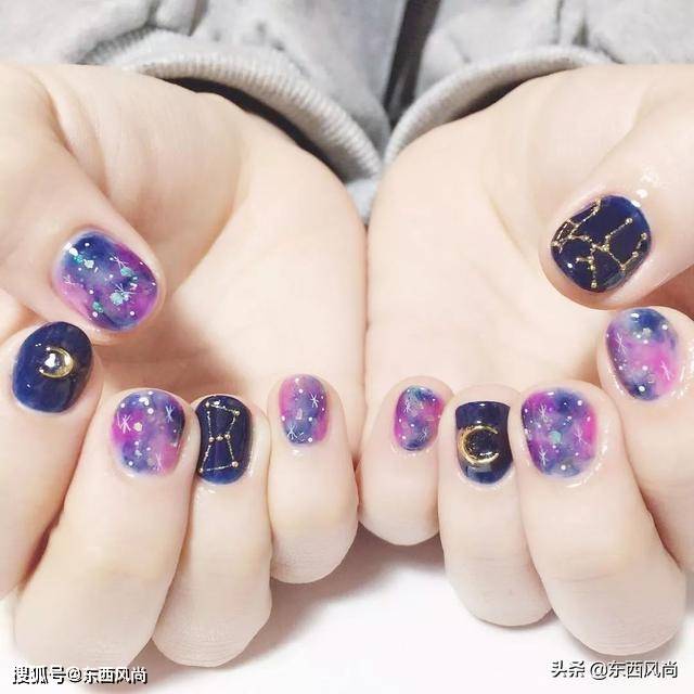 指甲|有个漂亮的美甲，不仅能提高指甲的气质，还能修饰手指更加漂亮