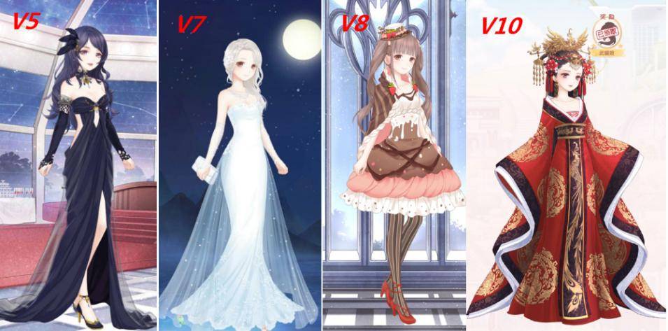 vip|盘点奇迹暖暖V1-V15专属套，花清泓开特姿先河，蒸汽之翼最奢华
