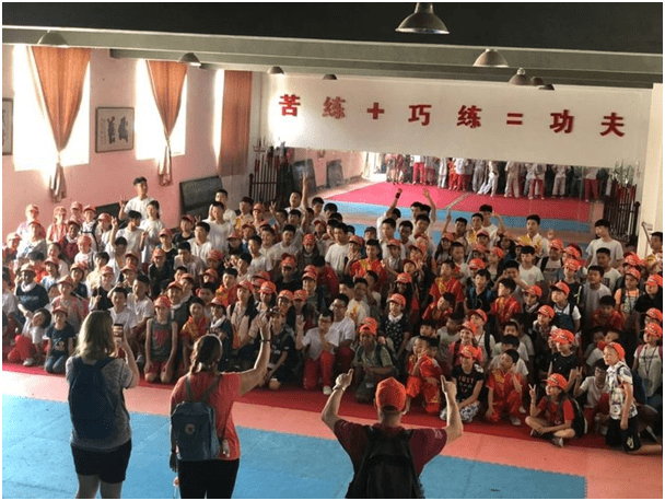 西安武术职业学校与北京英国国际学校交流日活动纪实