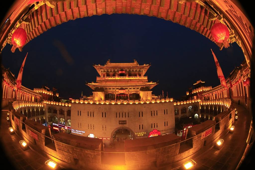 原创:洛阳丽景门夜景