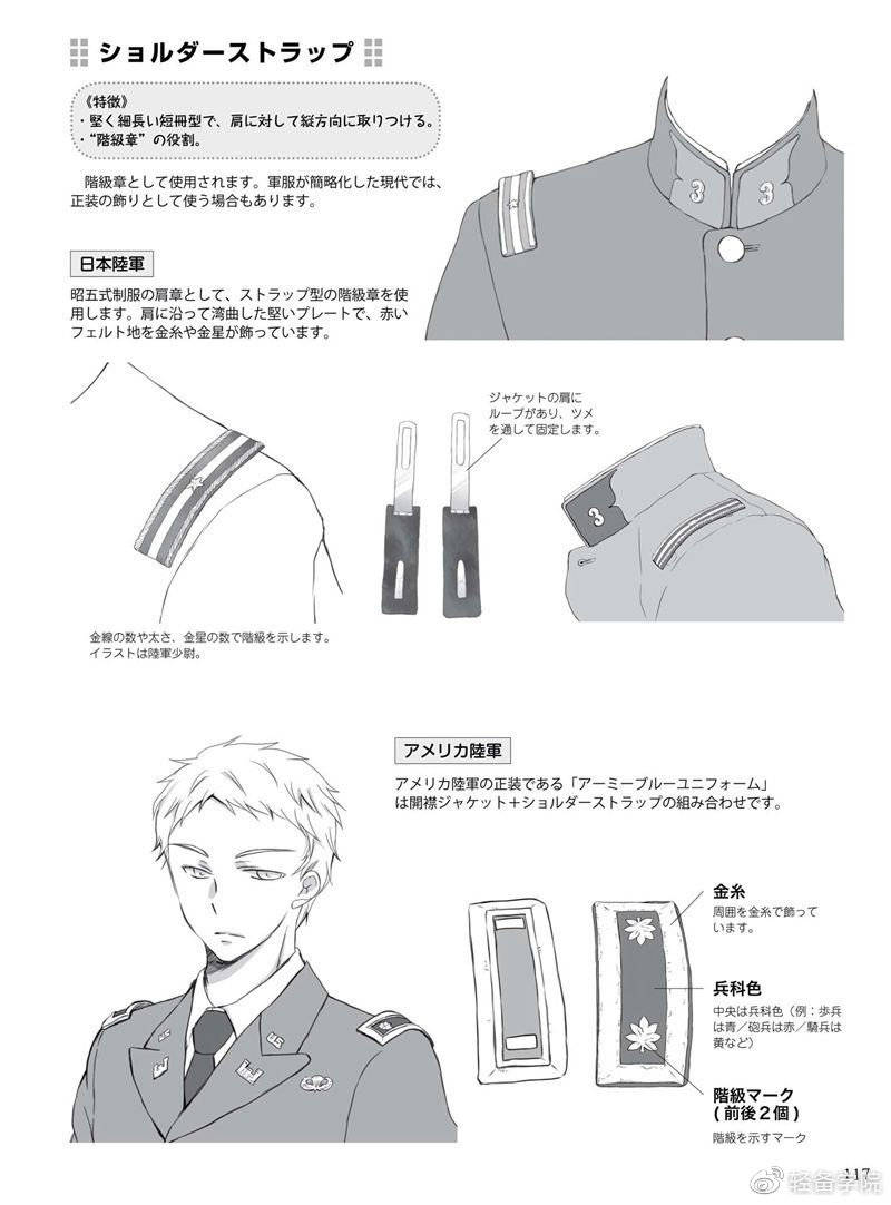 轻备学院:动漫军服怎么画?教你快速学会帅气军服的画法教程!
