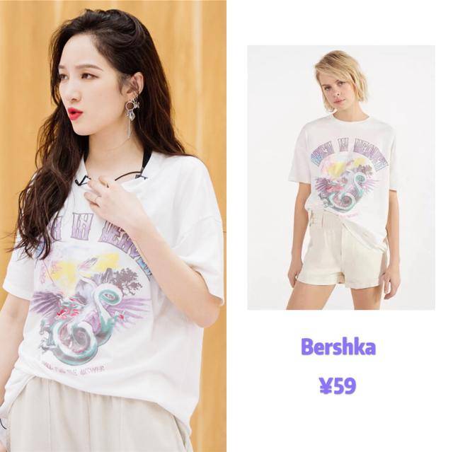 孟佳|孟佳59块钱的T恤太香了吧?盘点姐姐们的平价穿搭