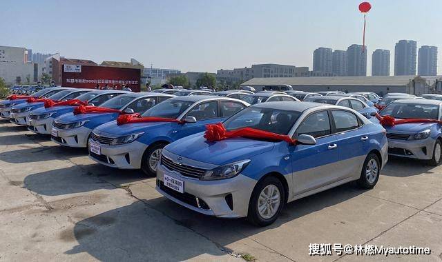 东风悦达起亚首批500台福瑞迪双燃料出租车正式交付