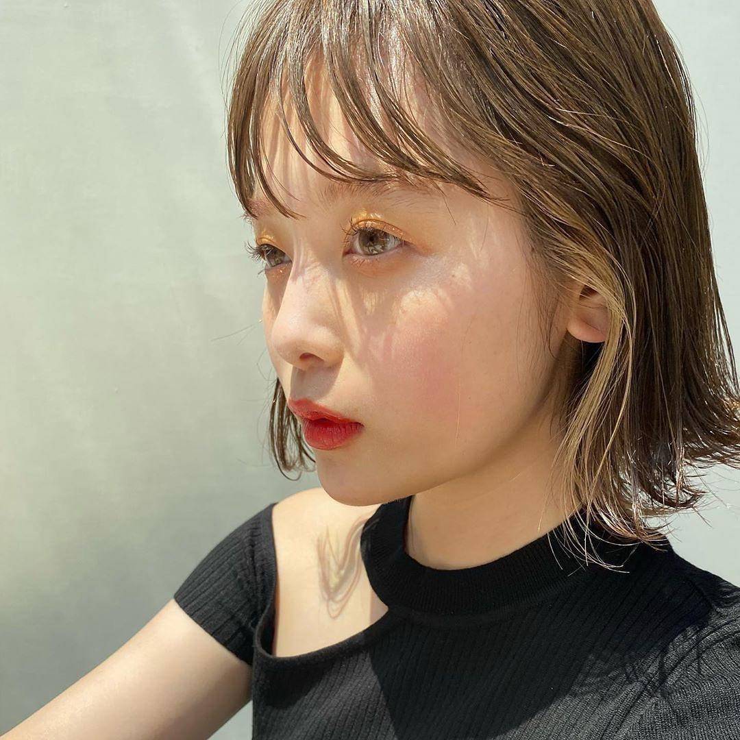 头发|夏日清凉：东京女生的夏季人气短发，少不了刘海